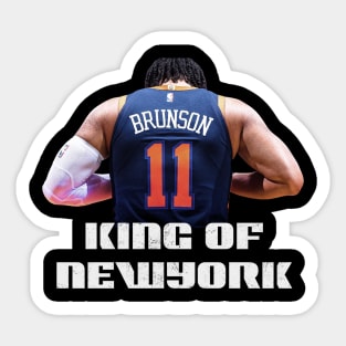 King Of New York - Jalen Brunson Sticker